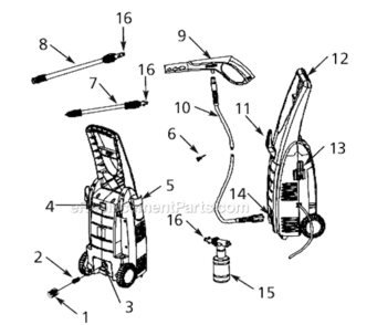Part Location Diagram of PM350108SV Campbell Hausfeld Nozzle, Turbo